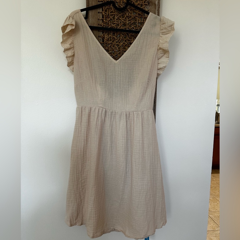 Beige dress